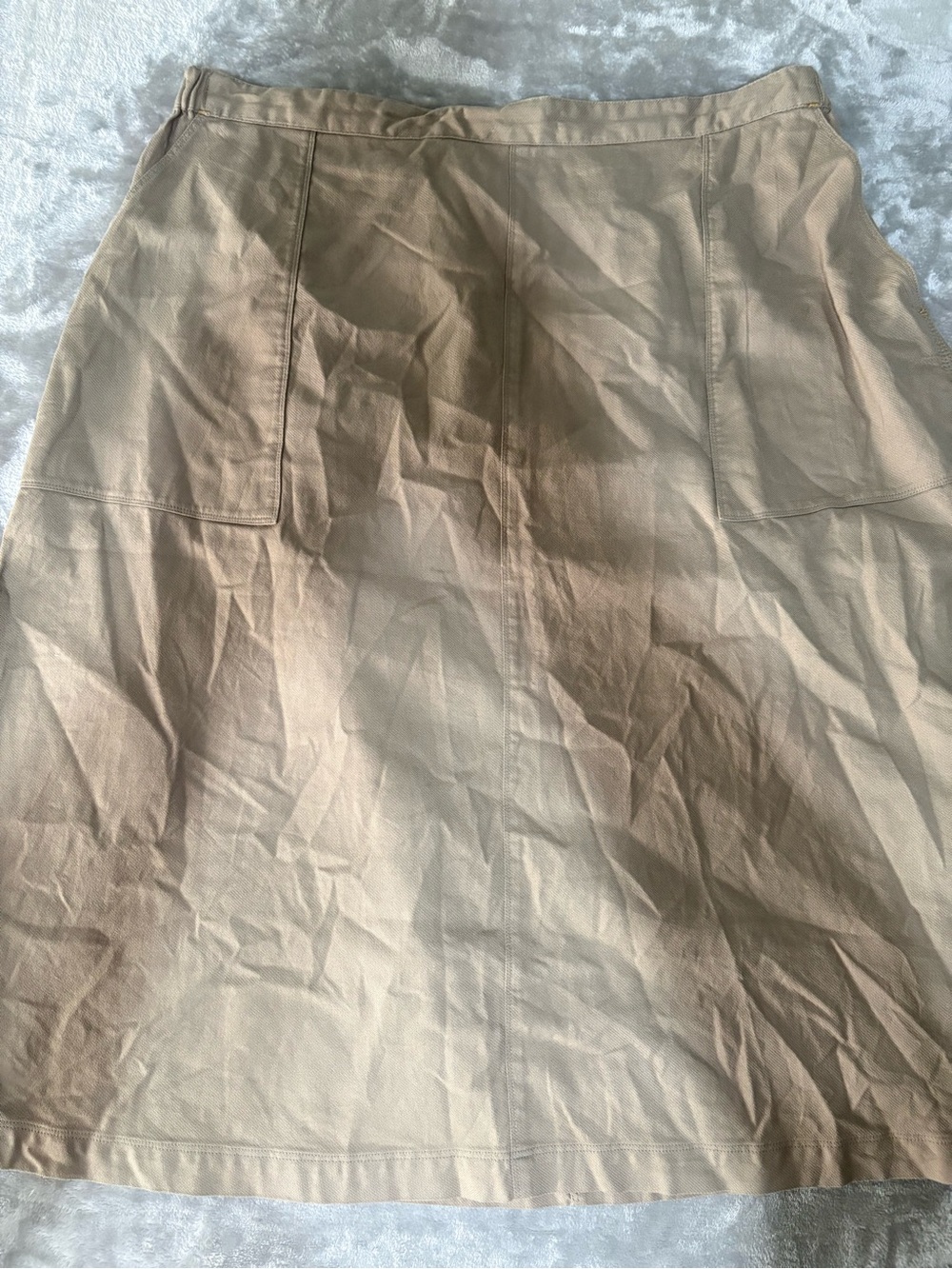 Gudrun Sjoden 100% Organic Cotton A-Line Skirt Size XL